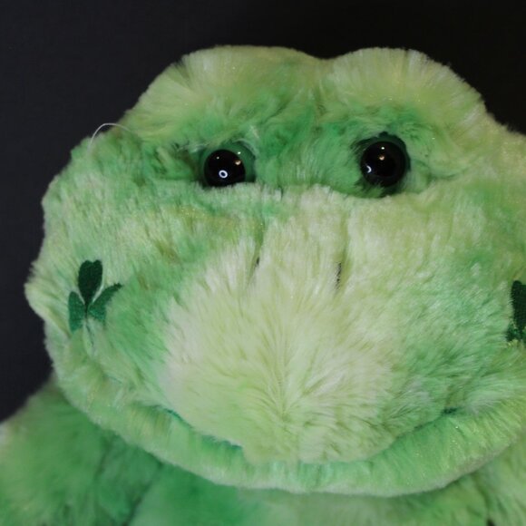Build a Bear green frog plush stuffed animal 16" GUC - Picture 2 of 8